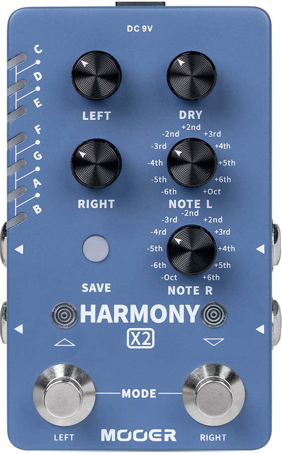 FOOTSWITCH MOOER HARMONY X2