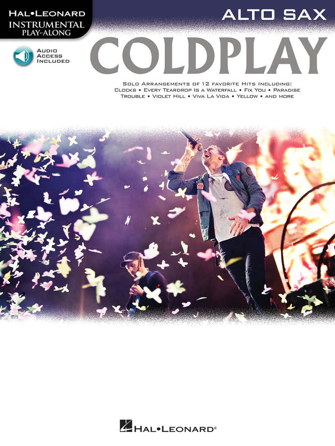 Instrumental Play Along - Coldplay - Alto Saxophone