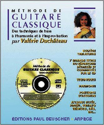 DUCHATEAU VALERIE - MÉTODO DE GUITARRA CLÁSSICA + CD - GUITARRA