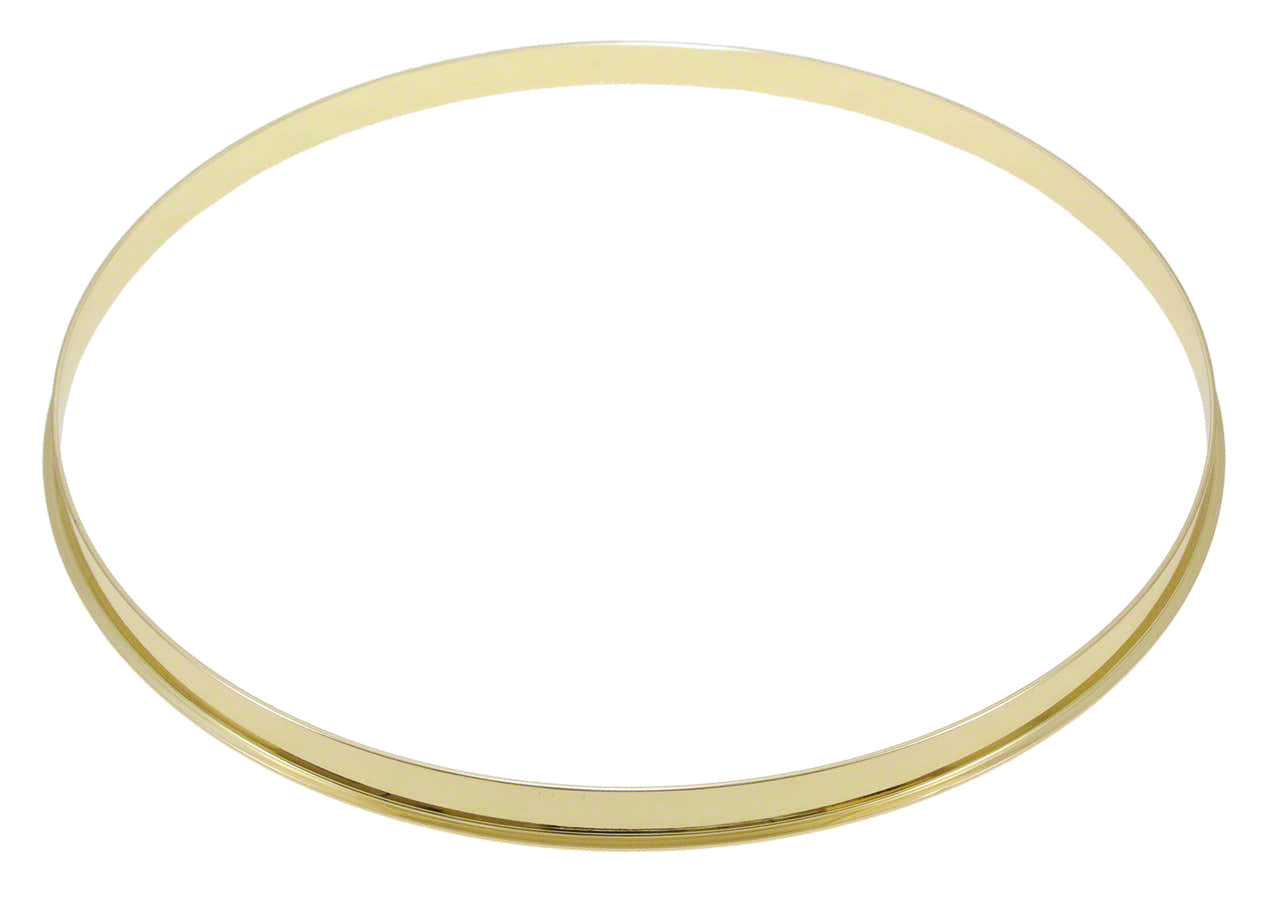 Aro de Aço 12" Dourado 2.3mm Simple Flange