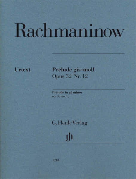 RACHMANINOV S. - PRELUDE OP.32 N°12