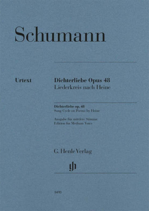 Schumann R. - Les Amours Du Poete Op. 48 - Voix Moyenne & Piano