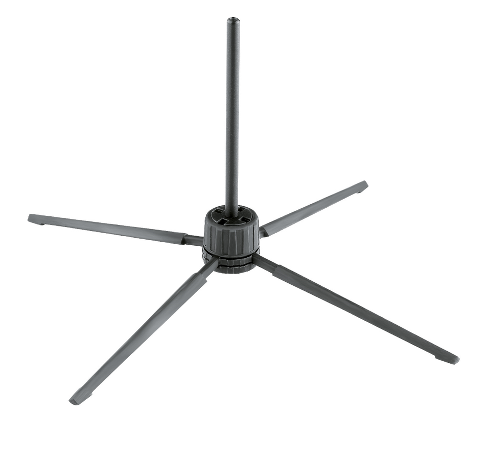 Suporte Preto Para Flauta Piccolo/Flauta De Bisel