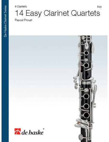 Proust P. - 14 Easy Clarinet Quartets