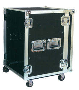 Flight case com rodas 12u