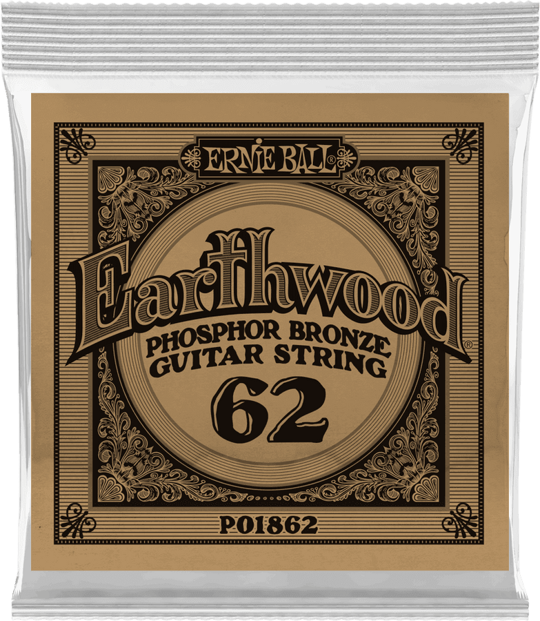 .062 EARTHWOOD PHOSPHOR BRONZE ACOUSTIC GUITAR STRINGS
