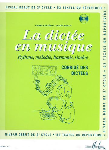 Chepelov P./ Menut B. - La Dictee En Musique Vol.4 - Corrige