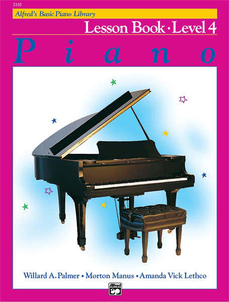 Palmer Manus And Lethco - Alfred's Basic Piano Lesson Book 4 - Piano