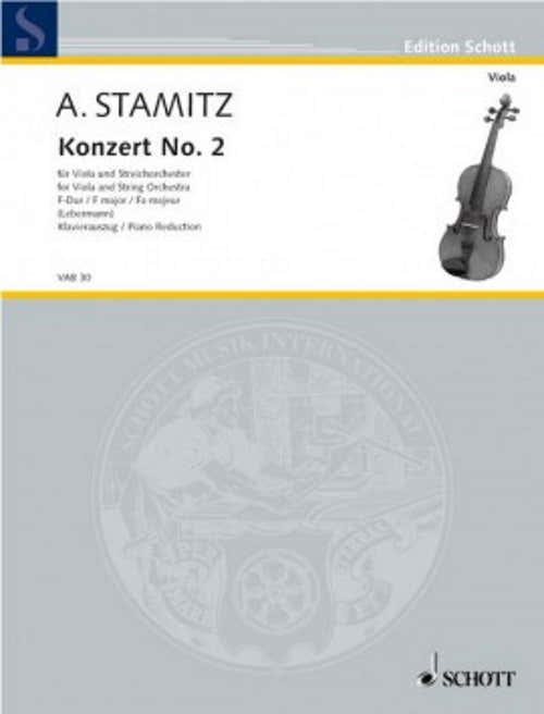 Stamitz Anton - Concerto N°2 Fa Majeur - Alto & Piano