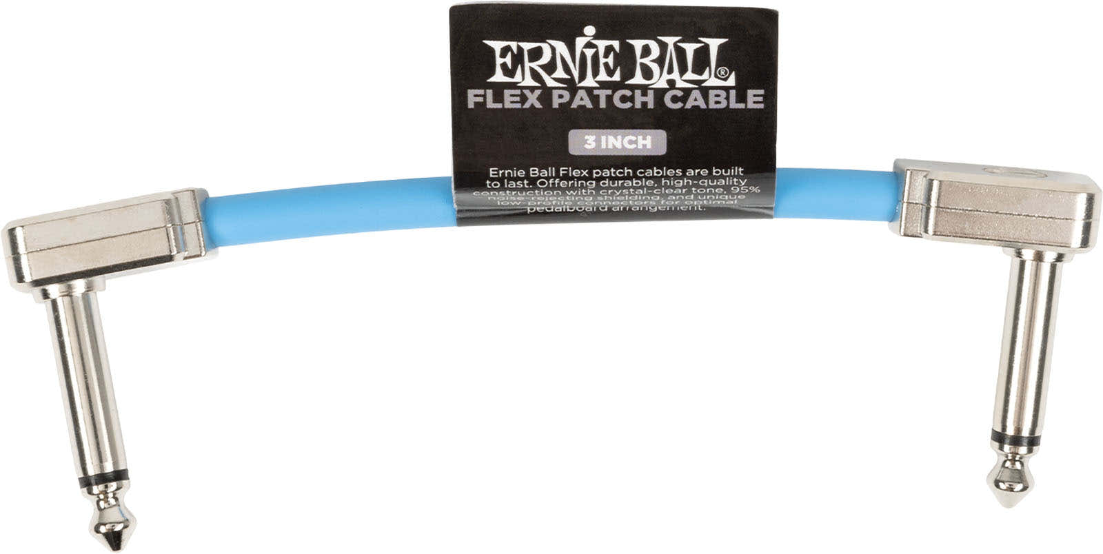 PATCH CABLE FLEX 7,5CM - BLUE