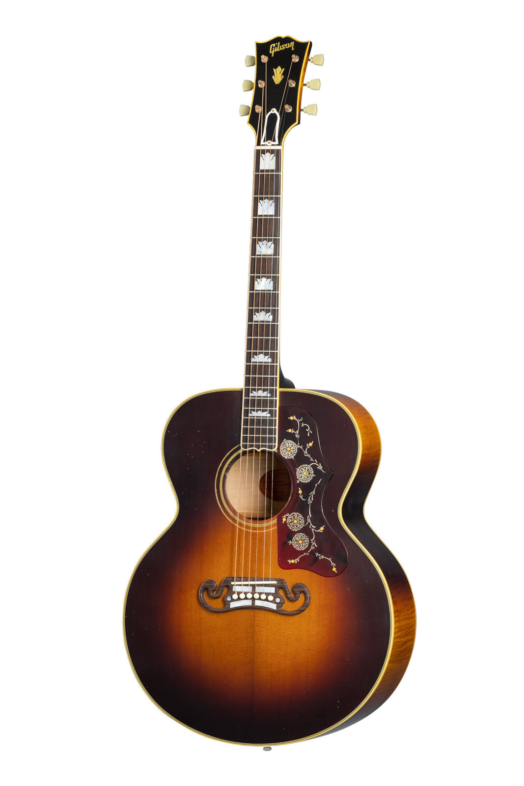 SJ-200 1957 Ligeiramente envelhecido Sunburst vintage CSHR
