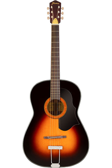 Vintage Hootenanny 6 Sunburst Vintage Alto brilho