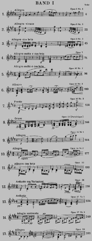 Beethoven L.V. - Piano Sonatas Volume I