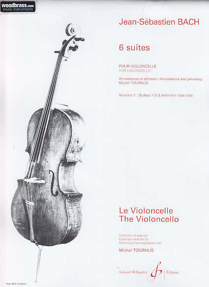 J.S. - Six Suites Pour Violoncelle Suites 1 2 Et 3 Vol.1 - Violoncelle
