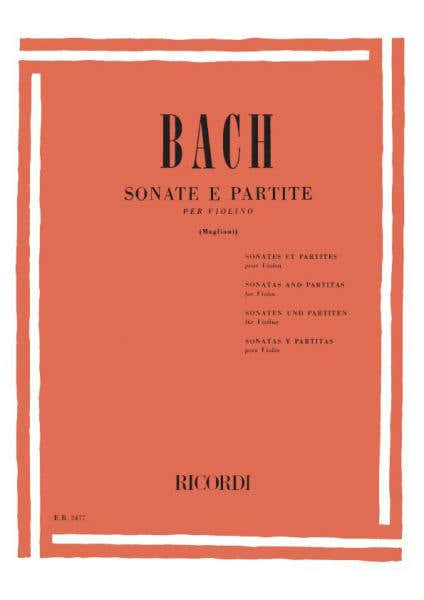 BACH J.S. - 6 SONATA E PARTITE BWV 1001-1006 - VIOLON