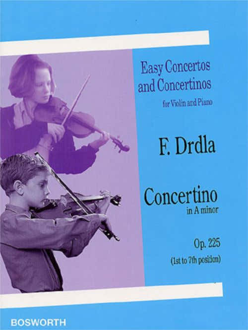 DRDLA F. - CONCERTINO IN A MINOR OP.225 - VIOLON ET PIANO