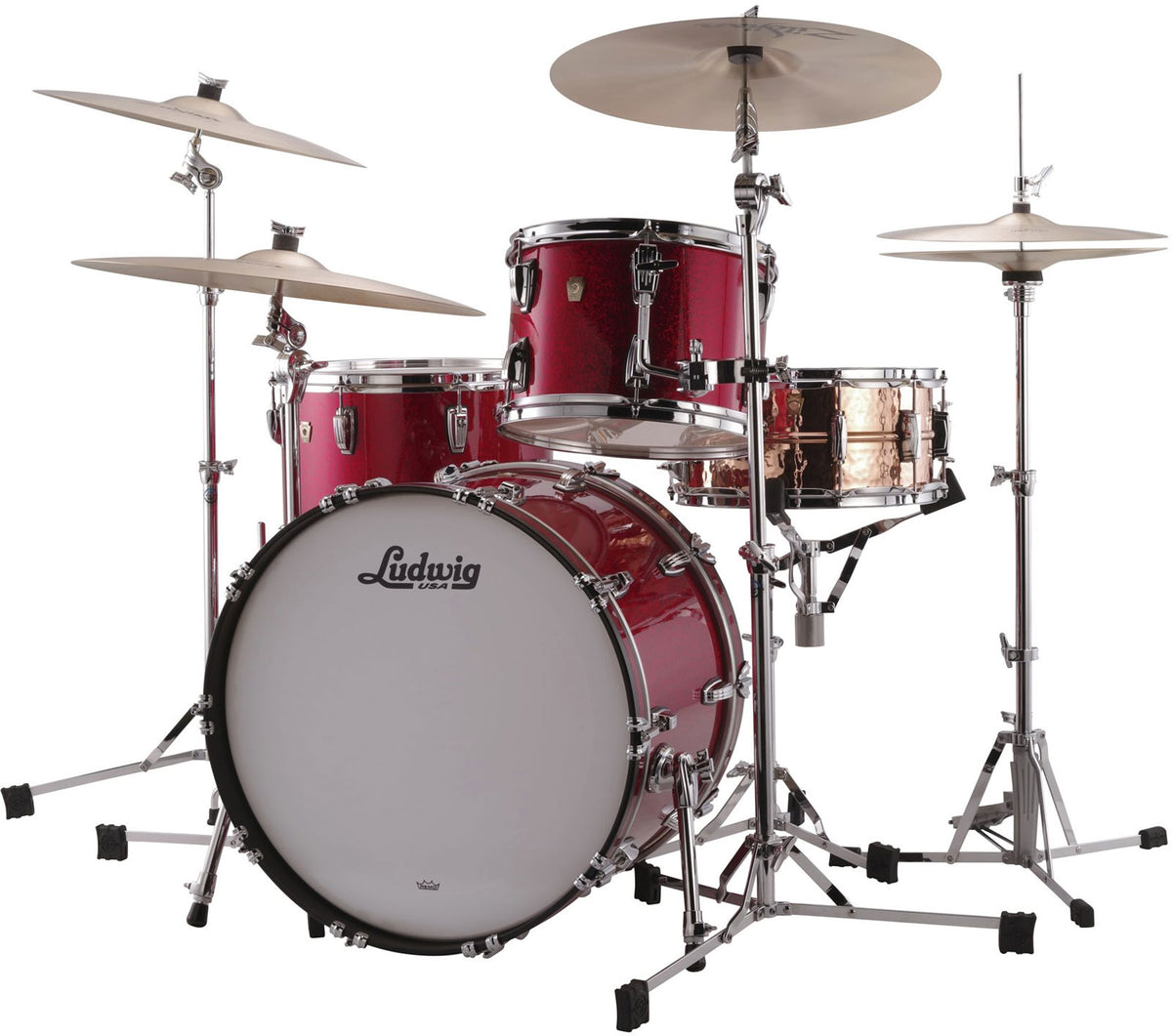 Classic Maple Red Sparkle (3 Cascos)