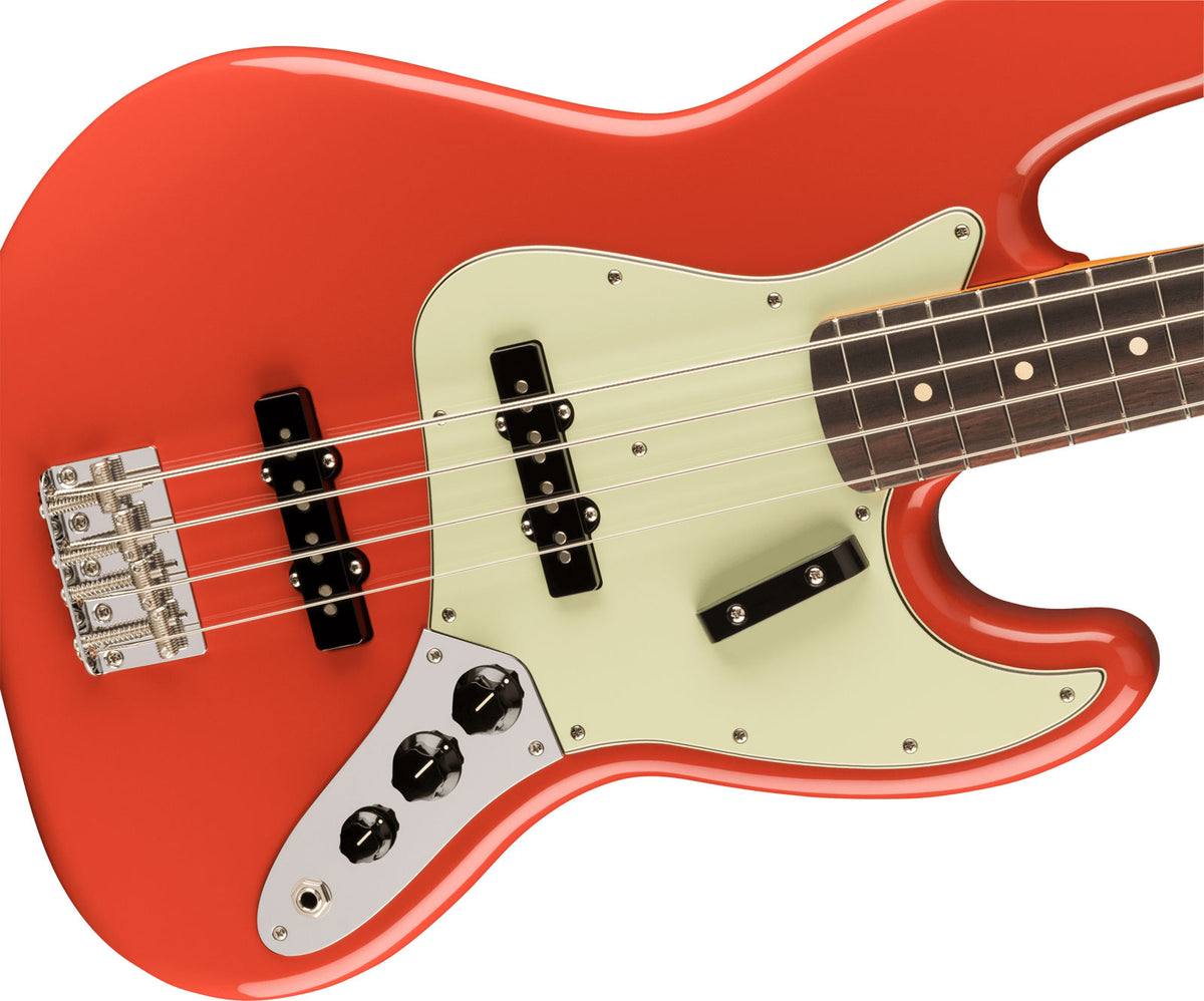 Jazz Bass 60s Vintera II RW Vermelho Fiesta