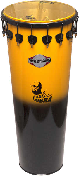 Contemporanea Timbal 14" x 90cm alu Cara de Cobra Black - 16 shots. - Pro Timbal