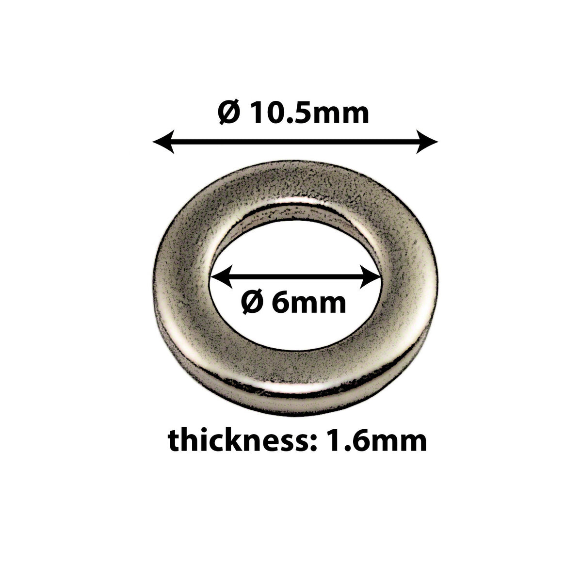 SW - Anilha Metálica Para Tensores (X20)