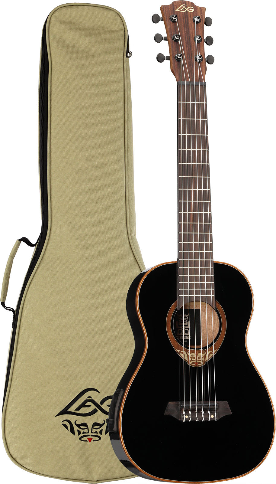 Tiki Guitar 118 Mini guitarra EQ