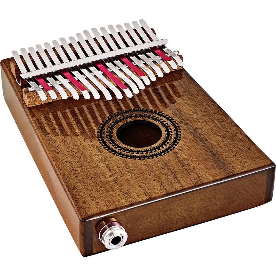 SONIC ENERGY SOUND HOLE KALIMBA 17 NOTES ACACIA