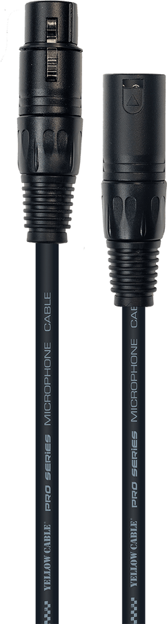 MICROPHONE STANDARD STANDARD CABLES XLR PROFILE MALE/XLR FEMALE 15M