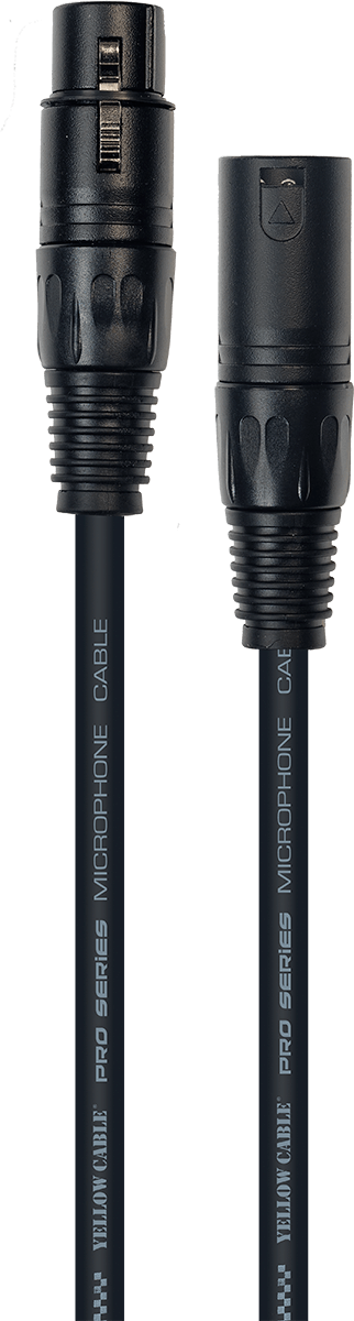 MICROPHONE STANDARD STANDARD CABLES XLR PROFILE MALE/XLR FEMALE 15M