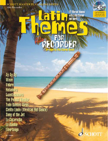 LATIN THEMES FOR ALTO RECORDER - TREBLE RECORDER