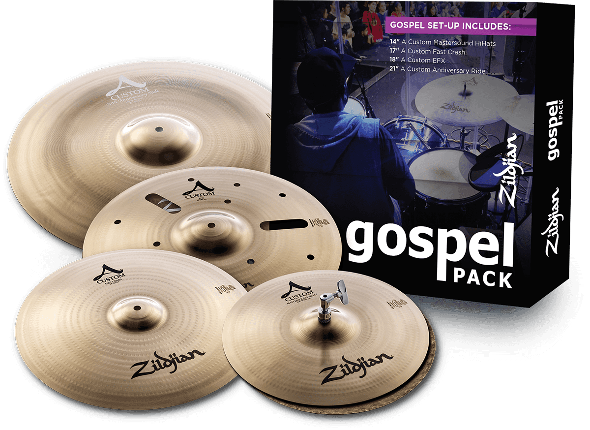AC0801G - SET PRATOS GOSPEL SERIE A CUSTOM