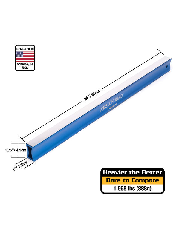 MN812 L-beam Barra de Lixagem de Trastes Baixos - 61cm
