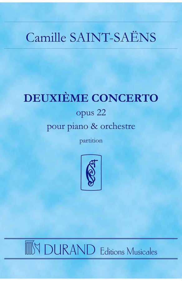 SAINT SAENS C. - CONCERTO N 2 OP 22 - CONDUCTEUR POCHE