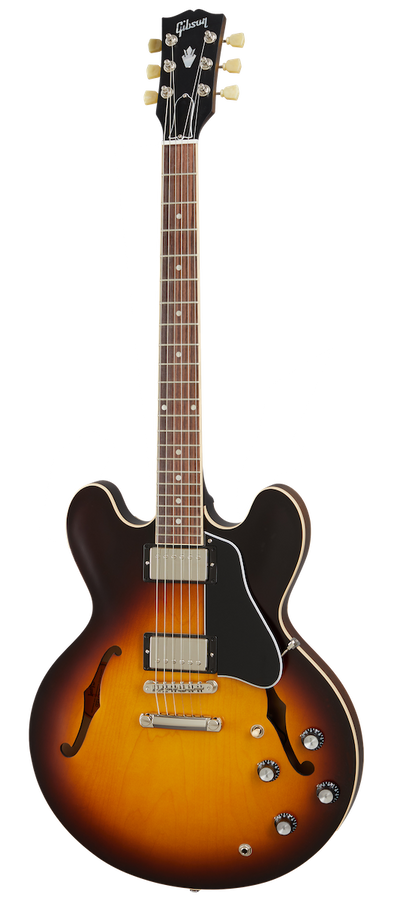 ES-335 Cetim Cetim Vintage Burst Moderno