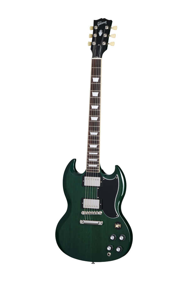 SG Standard '61 Stop Bar Translucent Teal Original