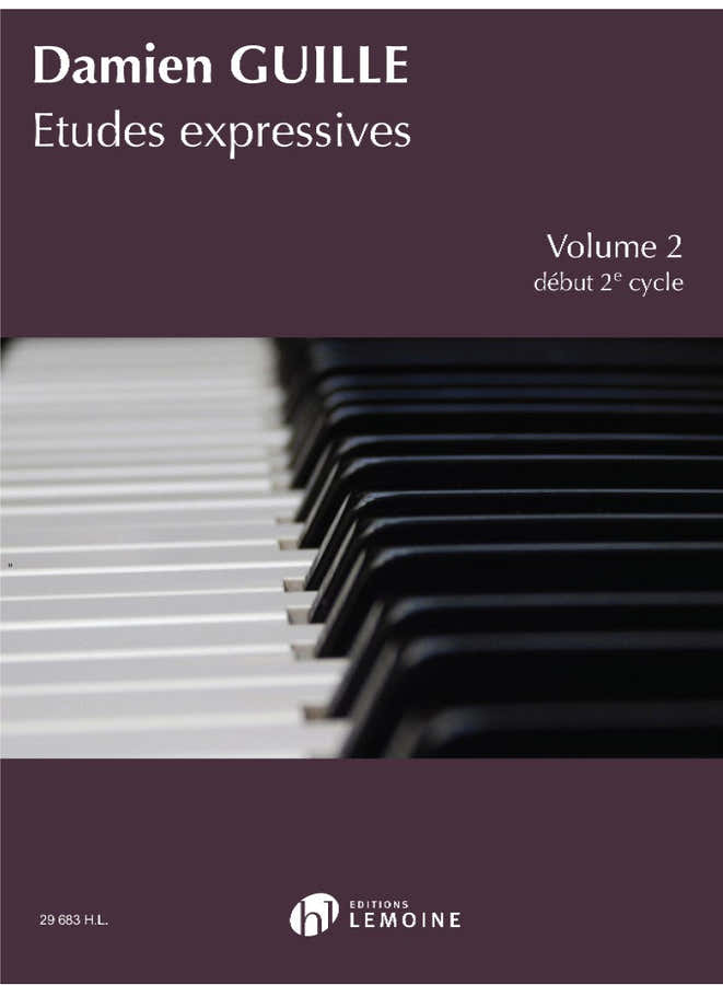 Guille - Études Expressives Début 2ème Cycle Vol.2 - Piano