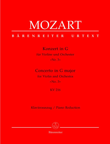 Moz W.A. - Concerto N°3 Em Sol Maior Kv 216 - Violino Piano