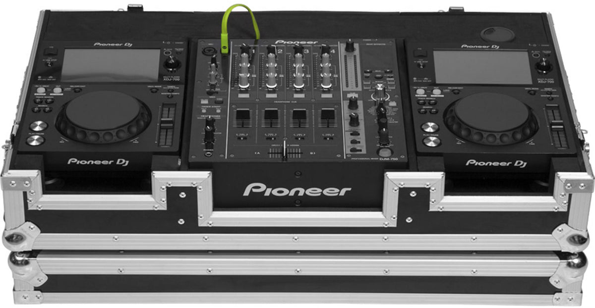 Flight Consola 10/12'' XDJ700 e DJM750 W Prateado