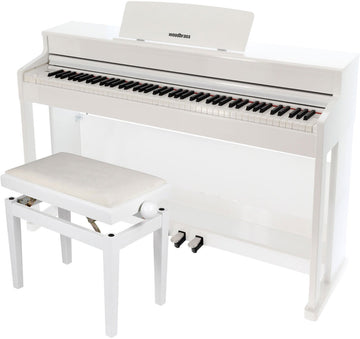 Pack DP2 MK2 Branco Brilhante + Banco de Piano