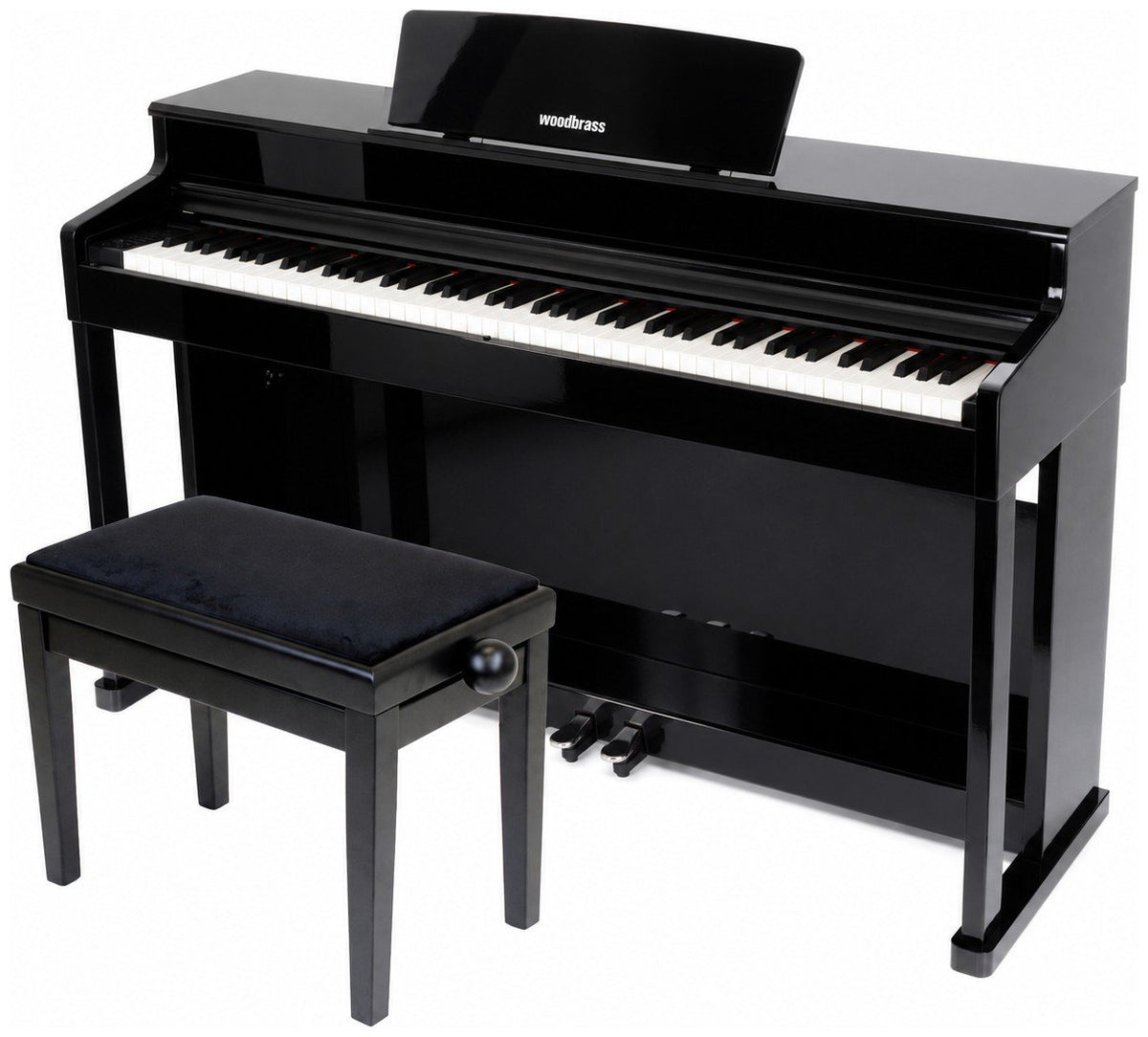 Pack DP2 MK2 Preto + Banco de Piano